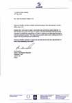 Airbus letter of testimonial