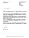 BASCO letter of testimonial